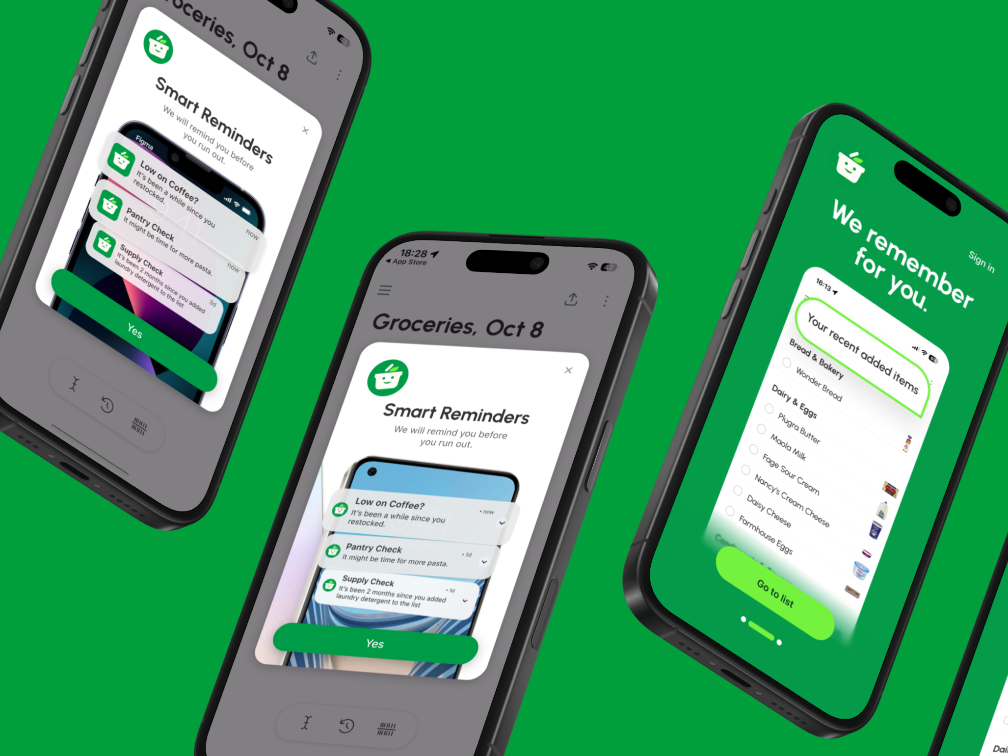 Grocery Buddy App app easy list groceries plan list maker mobile