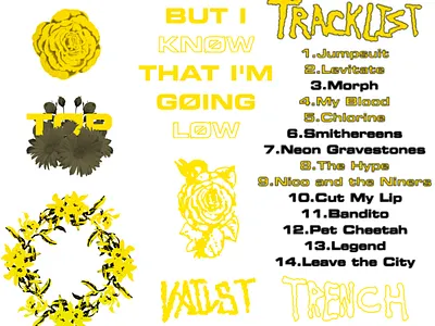 Trench (white Background) art design graphic design grunch illustration lettering logo tøp