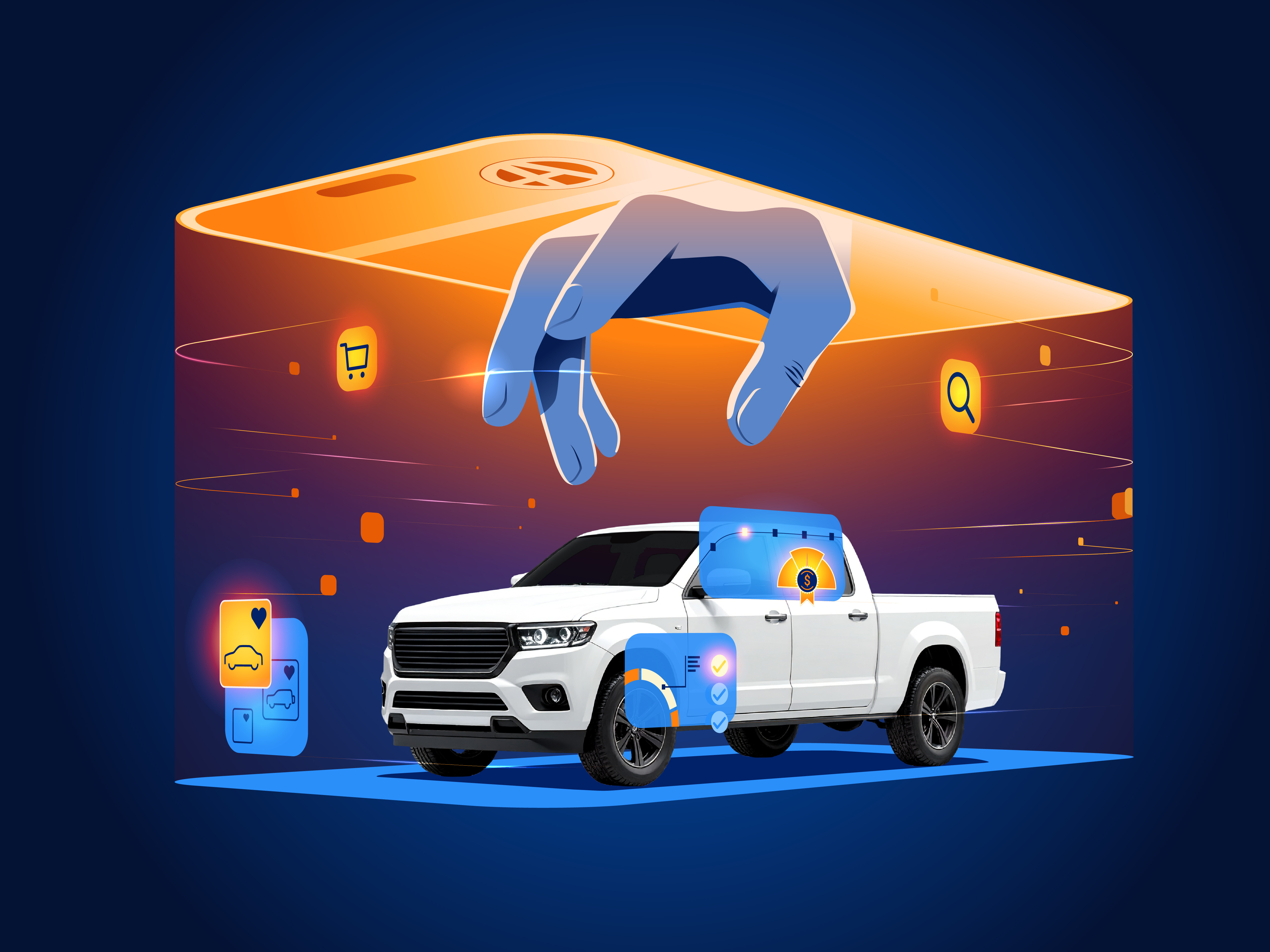 Autotrader Brand illustrations – Auto Intelligence