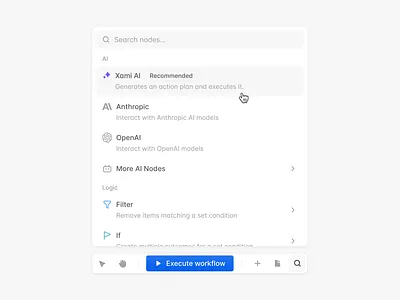 Workflow components - 1/4 design product design ui ui design