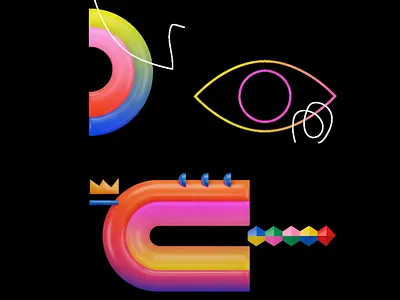 Guillotina festival artwork & design 3d branding design graphic design ill illustration logo music festival typography vector