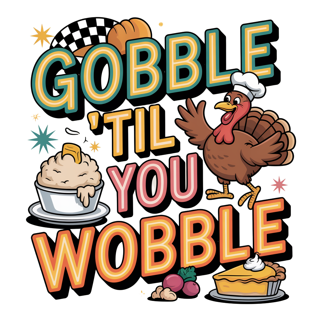 Thanksgiving T-shirt Design Bundle graphic design