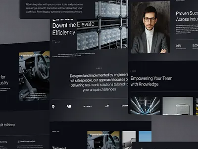 Robotic Signature Analysis Brand & Web System ai technology digital identity healthtech design product design robotics saas platform startup website tech branding ui ux design web design