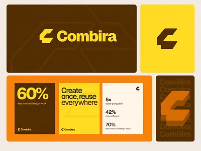 Combira: Brand & Visual Exploration brand identity brand identity design branding color design system digital design graphic design graphics design logo logo design marketing design modular design saas logo social media design typohraphy ui visual design visual identity