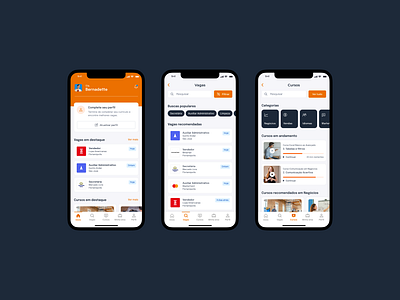 Reinserido App app components design job product ui ux