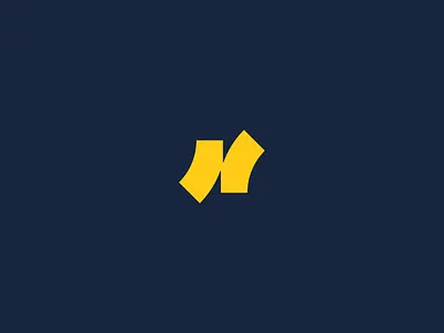 N symbol bold branding design designer finance find fintech hire icon identity illustration letter logo minimal modern n simple top trends ui
