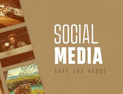 Social Media | Café Los Arcos advertising art direction colors composition design graphic design motion graphics photoshop social media