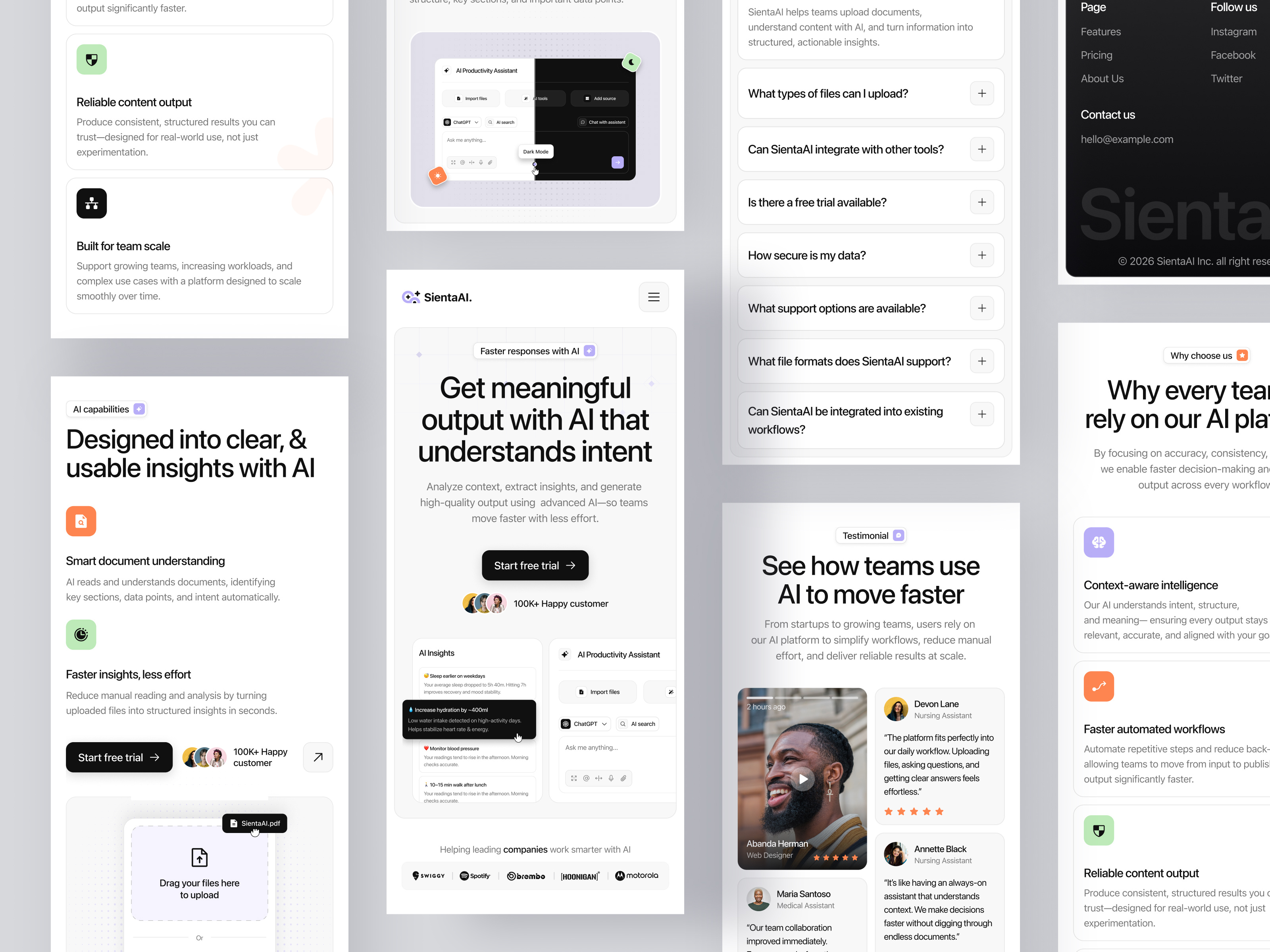 Example of Design Trial: Custom UI Screens