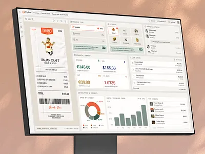 Paylens ⎻ AI Expense Management accounting tools ai finance ai product artificial intelligence dashboard design data visualization fintech money management product design saas saas dashboard ui web app