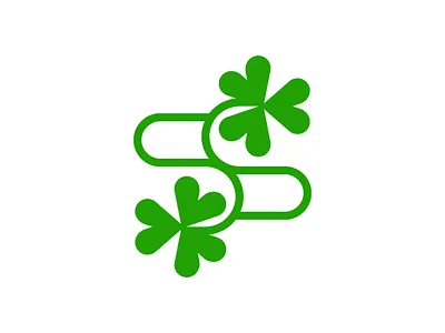 Letter S clover Logo branding clover logo design graphic design illustration letter s clover logo letters logo luckyclover logo s clover logo s logo vector