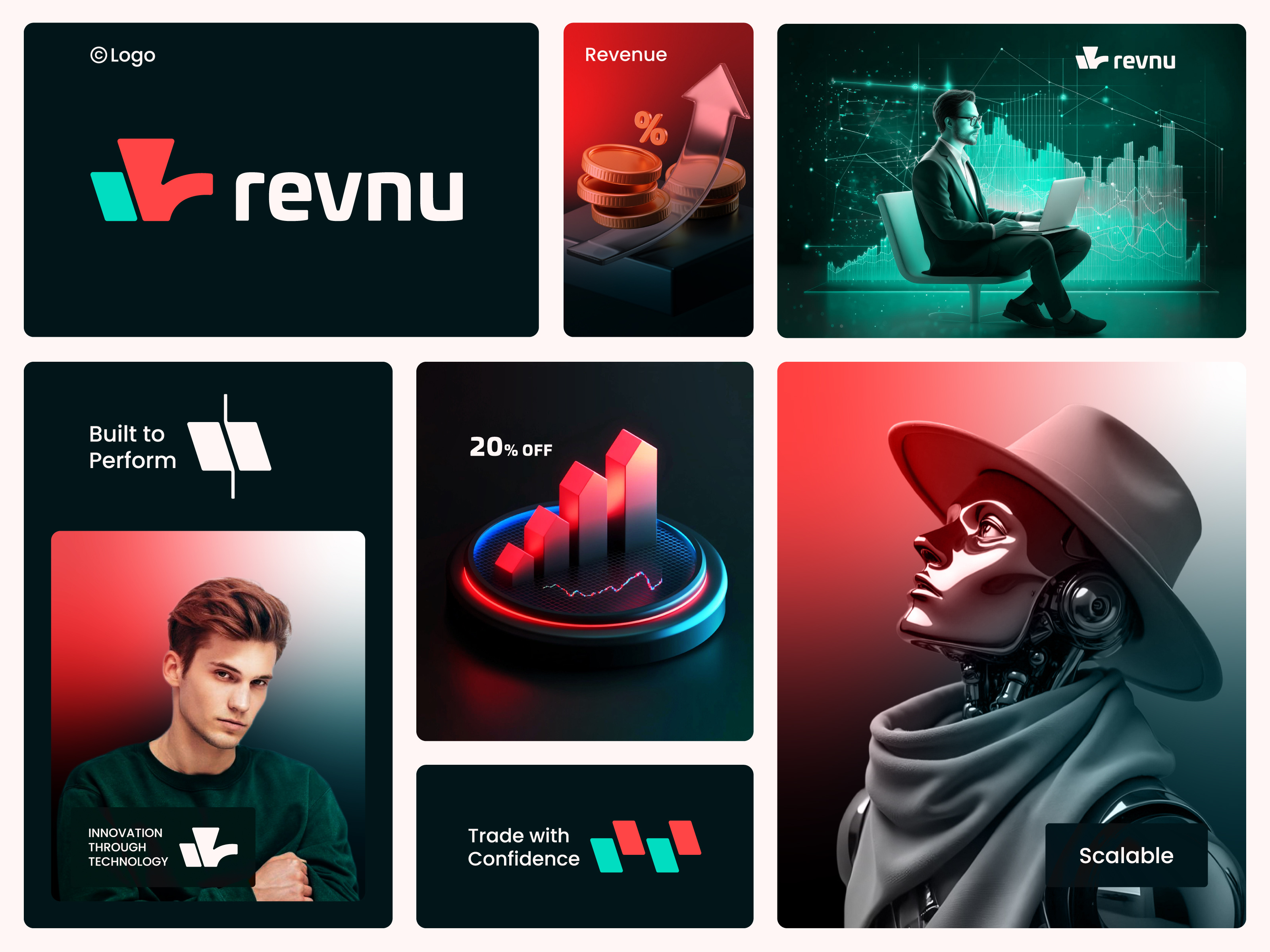 Revnu - Crypto logo design brand identity design branding design crypto logo crypto trading cryptocurrency letter r logo logo design r r logo revenue logo