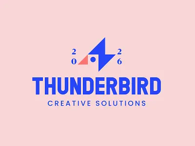 Thunder bird bird botl electric logo logodesign thunder