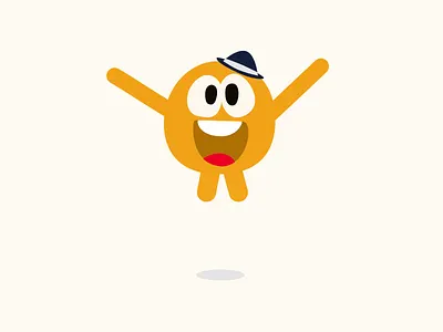 Yay Jump Animation animal animation branding cartoon cute animal cute pet design devices graphic design illustration jumping morph ui vector