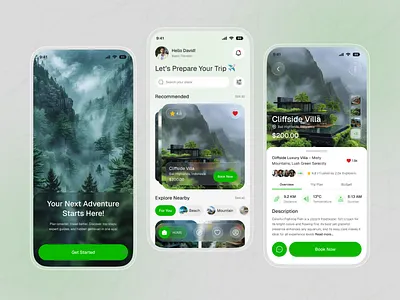 Travel App Design adventure app design bookingapp clean design dashboard design design veli minimaldesign mobile app mobile app design mobile booking productdesign realestateapp tour app tourism app travel travel app travel mobile app trip planner ui design uiux