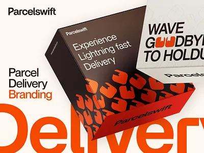 ParcelSwift - Courier Logistics Delivery Shipping Branding Logo b2blogistics branddesign brandidentity brandstudio courier delivery deliveryservice ecommerce expressdelivery identitydesign logistics logisticsbrand logodesign logomark modernbrand parcel saas branding shipping startupbranding supplychain
