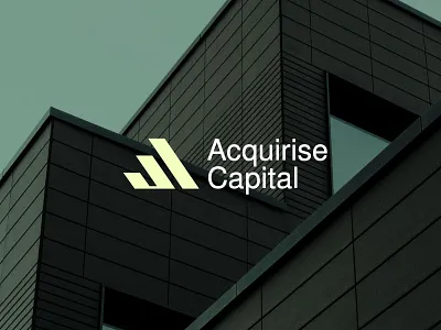 Acquirise Capital bold brand design brand identity branding creative logo geometric graphic design gream home growth home logo lettermark logo logo design logo mark property property management real estate real estate logo realtor