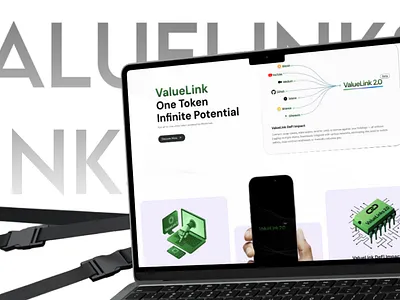 ValueLink 2.0 | One Utility Token for Web3 clean ui crypto ui dashboard design figma fintech product design ui ui design web3