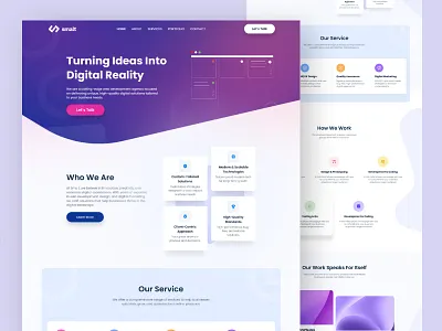 Agency website agency landing page agency ui design company creative agency creative direction digital agency landing page portfolio ui web web design website