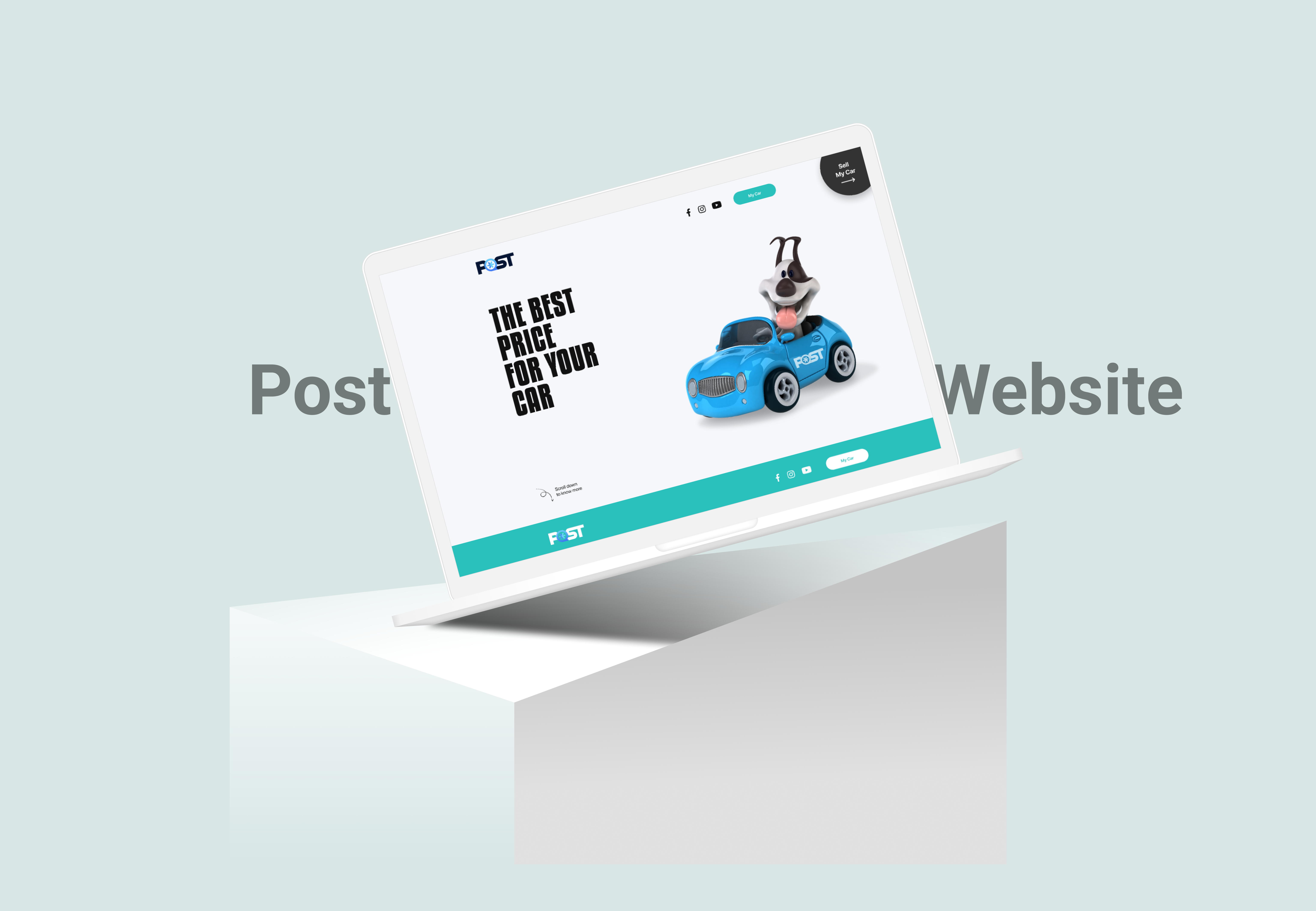 Online Vehicle Listing Platform branding designinspiration dribbble graphic design homepage landing page minimalui uiux