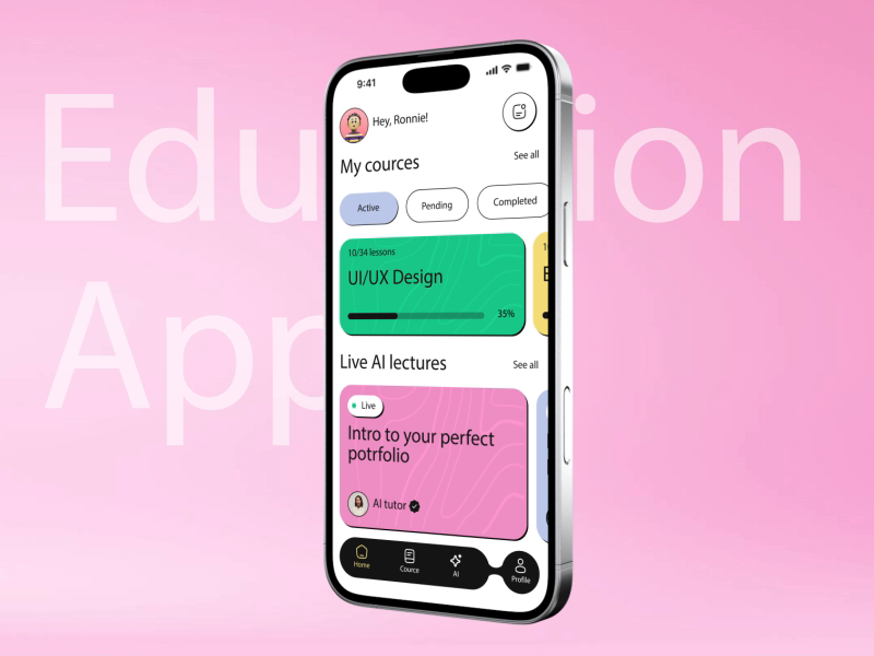 Mobile App | Education + AI Assistant