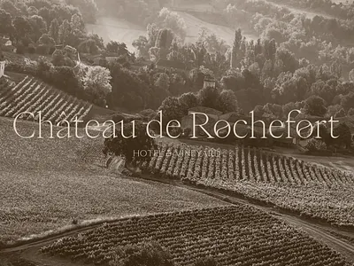 Chateau de Rochefort — brand identity for a hotel in Provence brand design brand identity branding graphic design hotel identity logo logotype luxury mockups packaging premium soap stationery typography