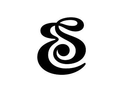 ES Monogram beauty elegant es letter lettering logo logotype mark monogram symbol typography