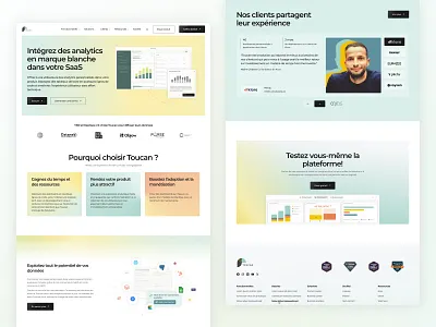 Clarifying a SaaS Product Through Web Design ui ux webdesign website