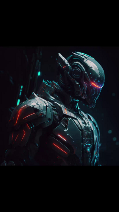 3D Sci-Fi Cyborg Characters 3d ai animation design digitalart graphic design motion graphics