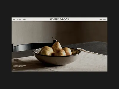 House Decor Shopify Theme - Issue 149 e commerce ecommerce elegant header home layout minimal minimaldesign shop shopify shopify template shopify theme store template theme ui ux web webdesign