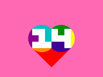 14 1 14 4 brand heart identity idolize irakli dolidze logo love mark monogram symbol visual