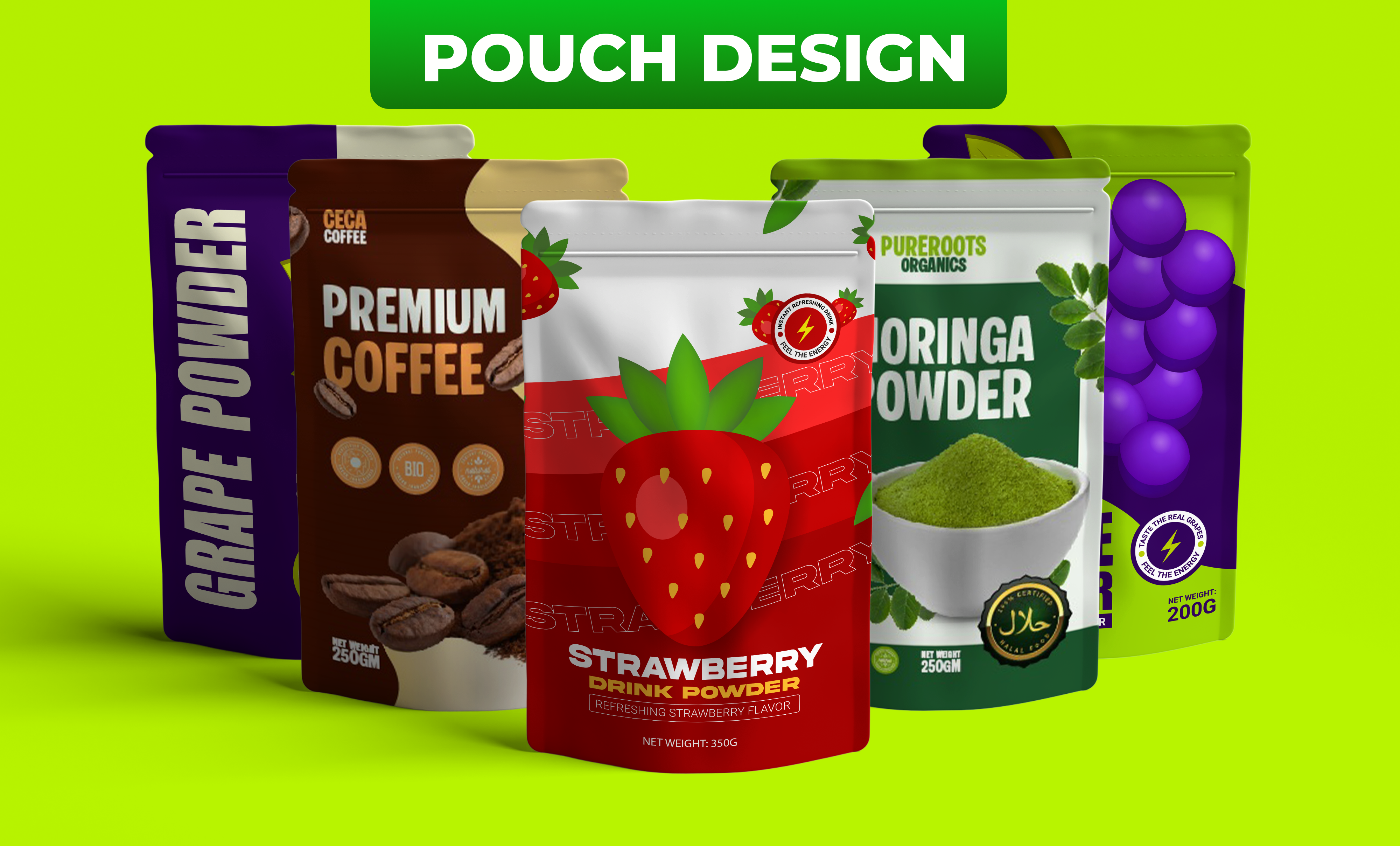 Example of Packaging & Pouch Design