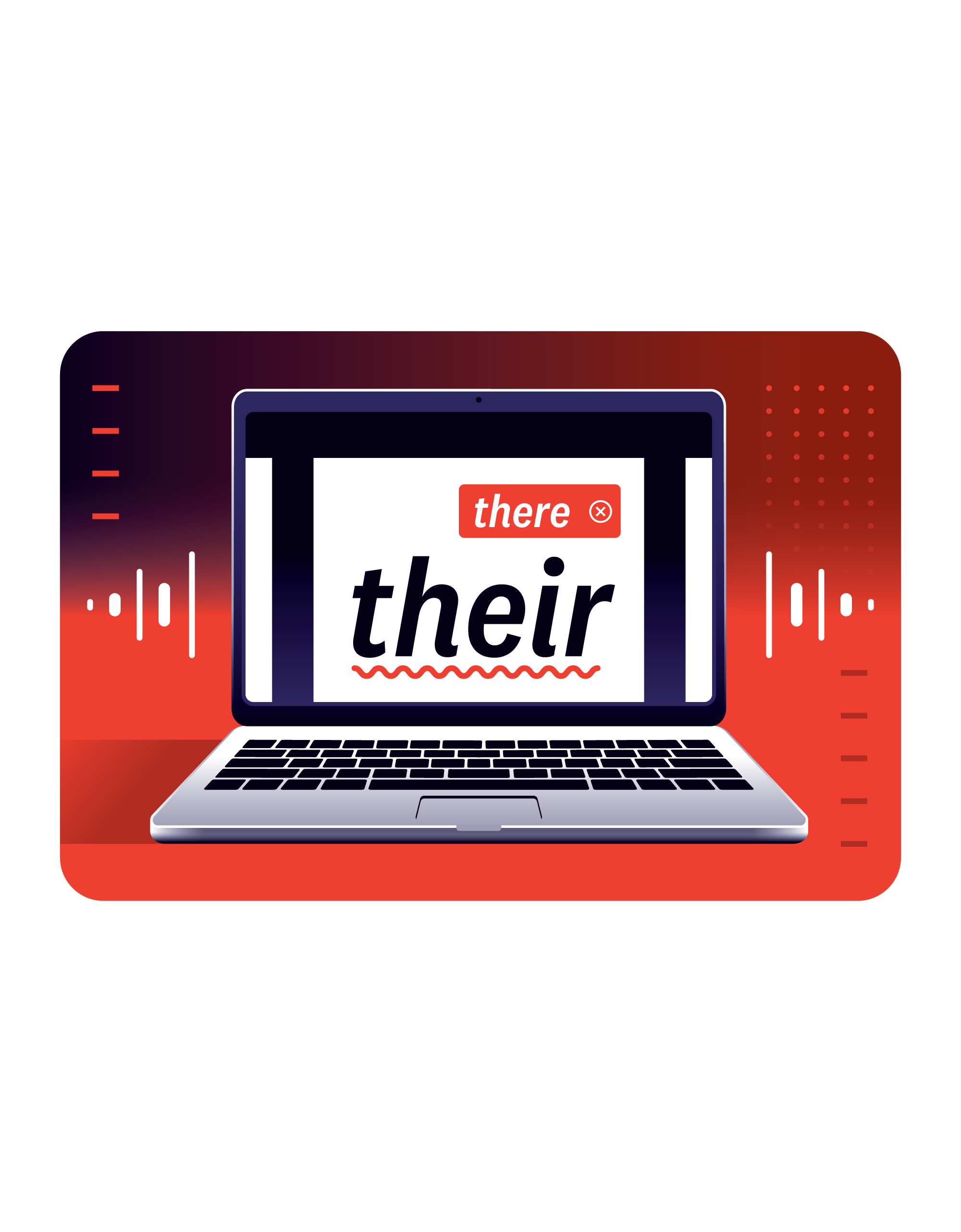 Use your words (Which? Tech) grammar illustration laptop sound voice