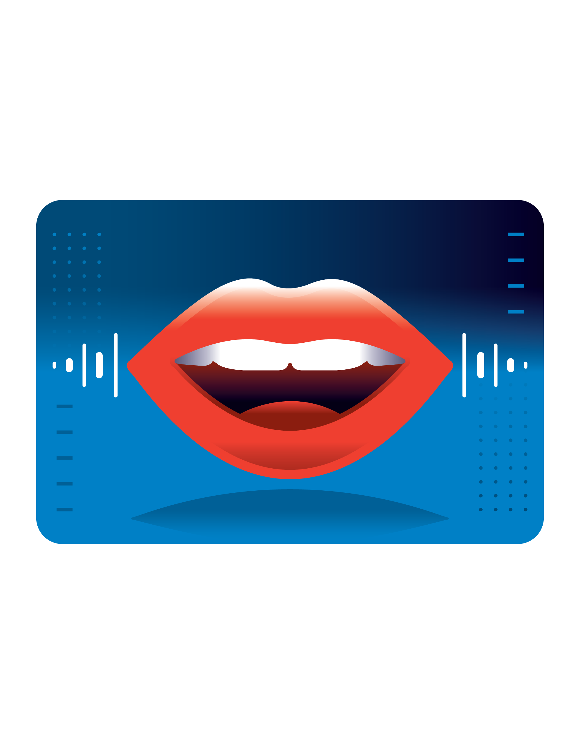 Use your words (Which? Tech) illustration mouth sound talk voice