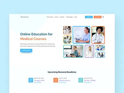 Online Education Landing Page clean ui creative landing page creative landing page design design e learning landing page education landing page home page home page design landing page landing page design minimal web design ui ui design uiux uiux design web ui design webdesign website design website ui
