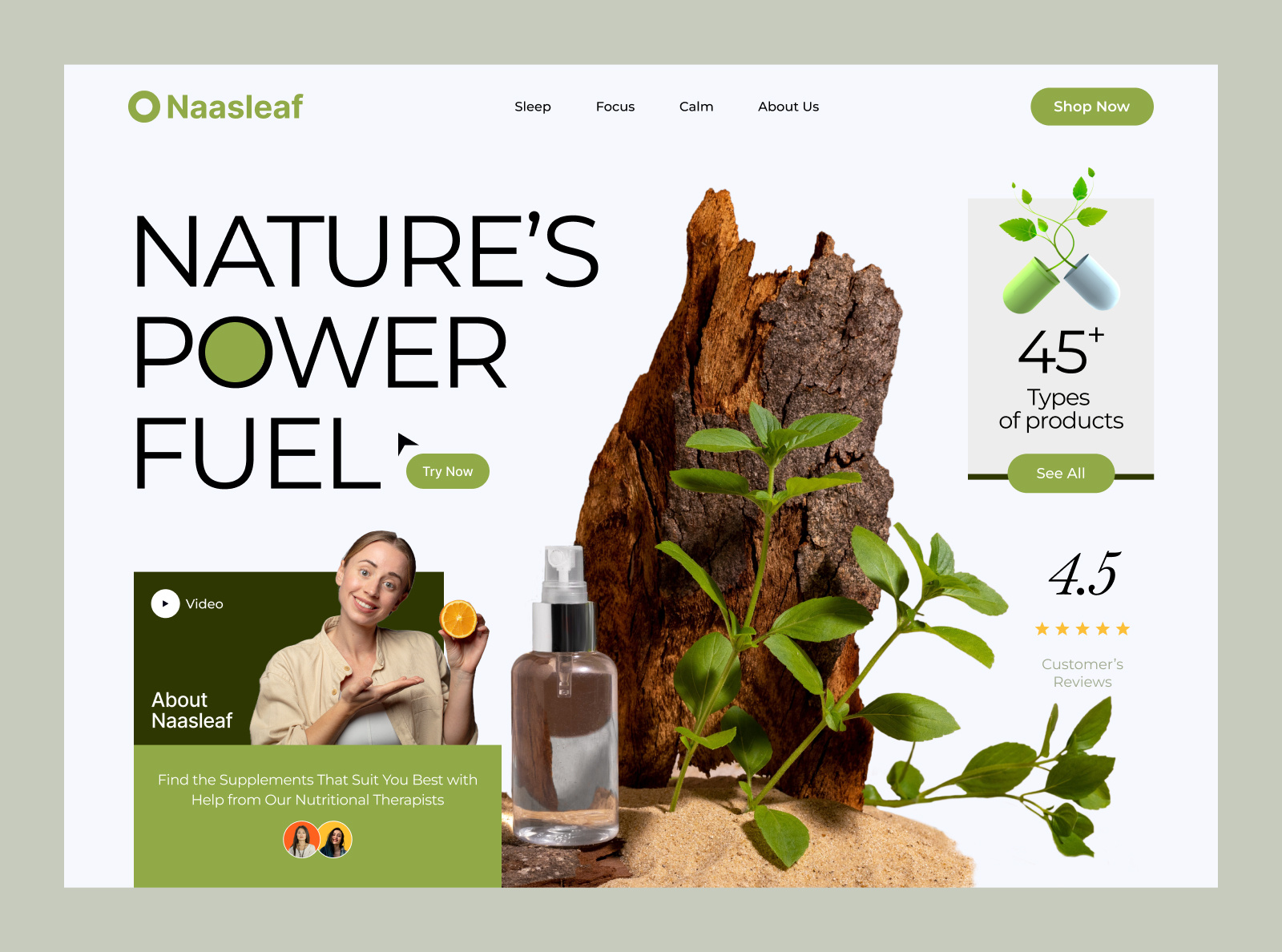 Example of Landing Page Design + Development
