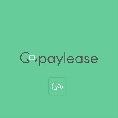 logo gopaylease branding logo minimal