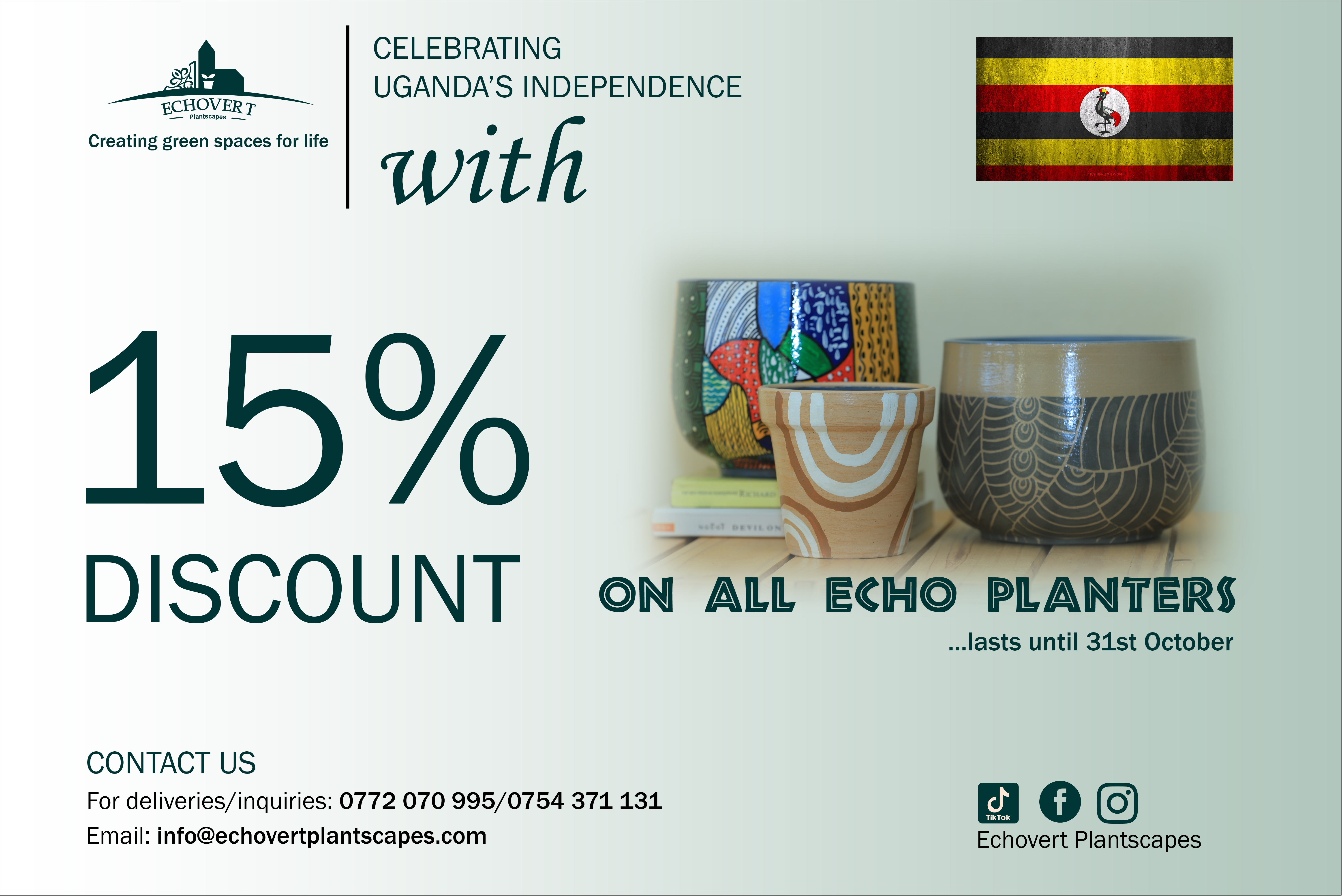 Discount Social Media Poster