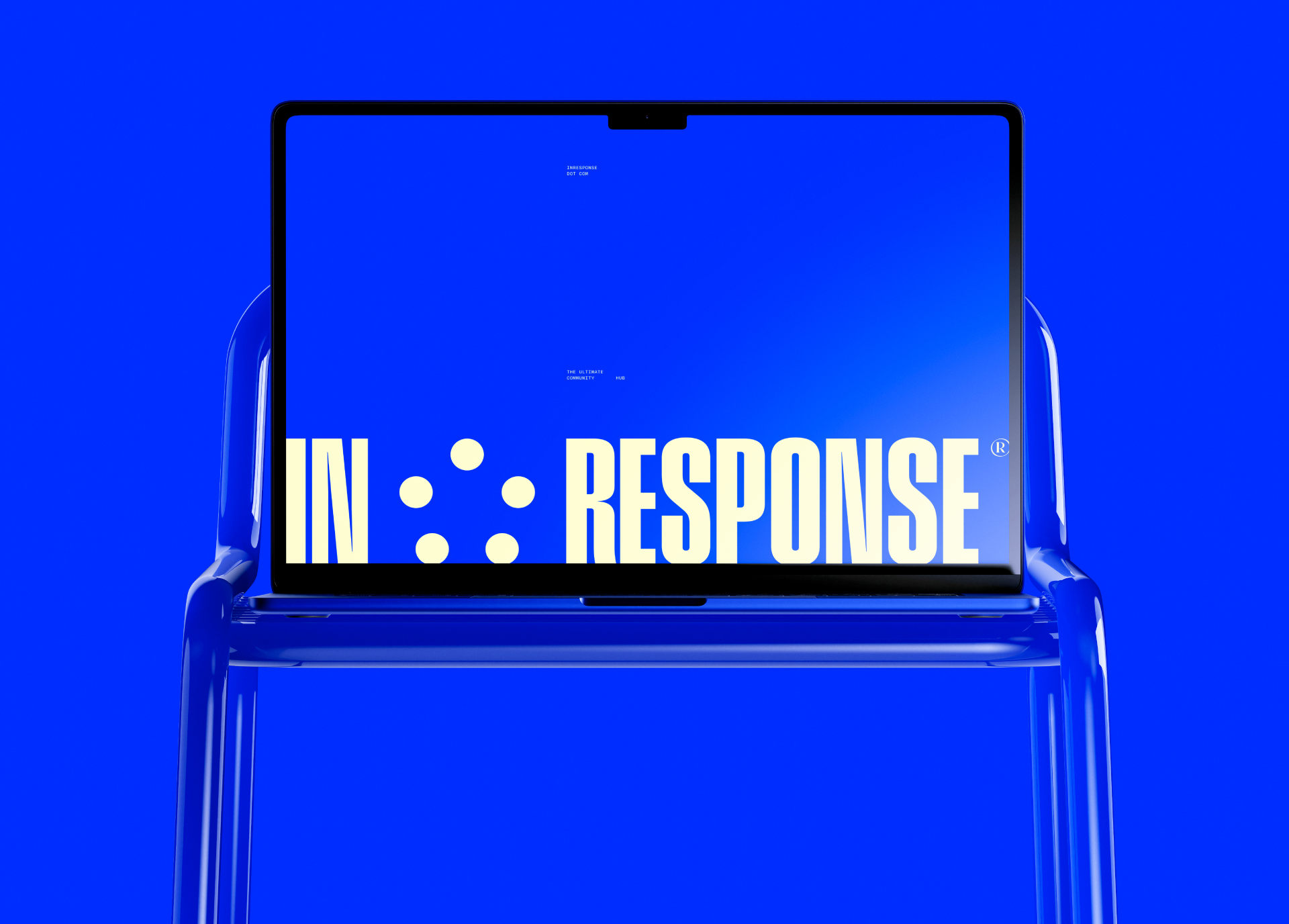 In Response Visual Identity badge design branding graphic design identity system logo motion graphics mtg vector