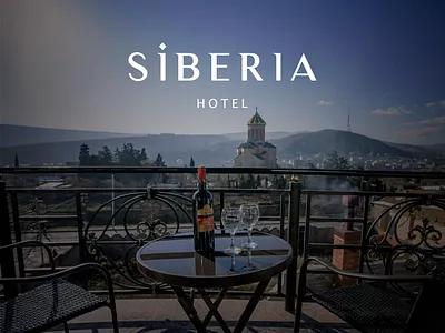 Siberia Hotel - Brand Identity brand identity branding georgia hotel hotel identity iberia mark sameba siberia symbol tbilisi