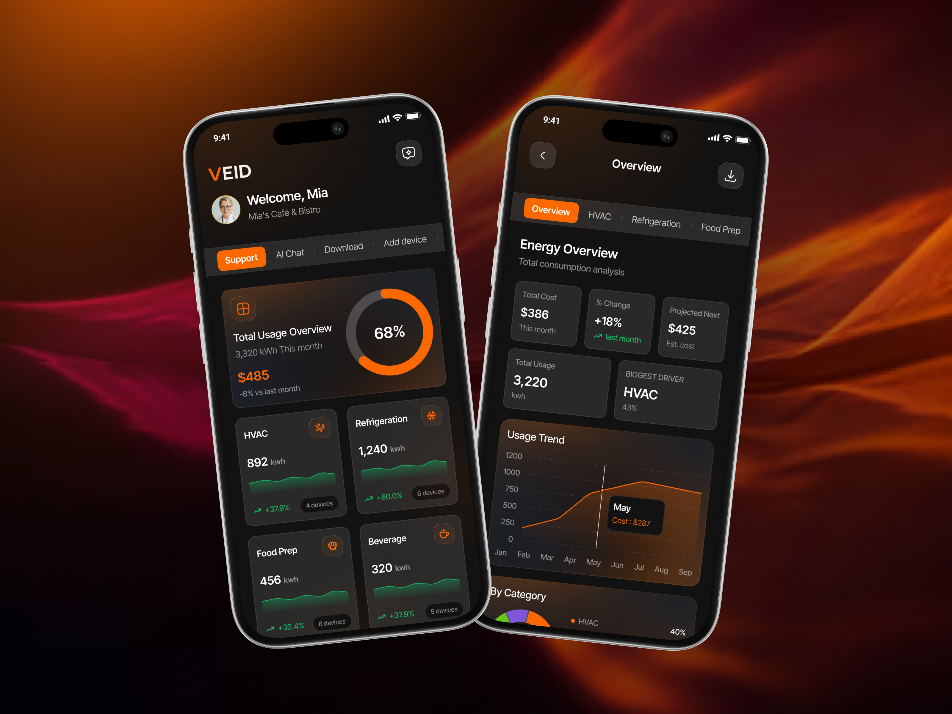 Smart Energy Monitoring Mobile App UI Design 3d animation app design app designer app ui designer branding energy monitoring app graphic design logo motion graphics ui ui design utility app utility app design ux ui designer