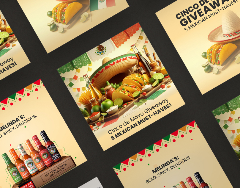 Social Media Design: Cinco de Mayo campaign