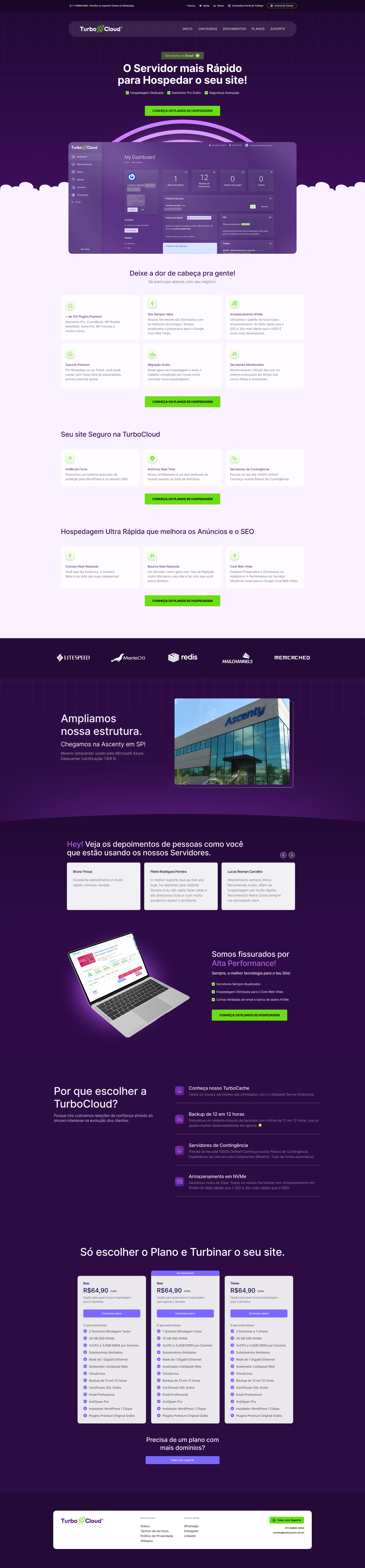 Landing page | Hosting Website branding design hospedagem hosting lan landing page lançamento página de captura página de vendas ui web design website