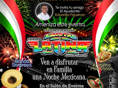 Flyer Fiesta Mexicana 2025 Xochitepec