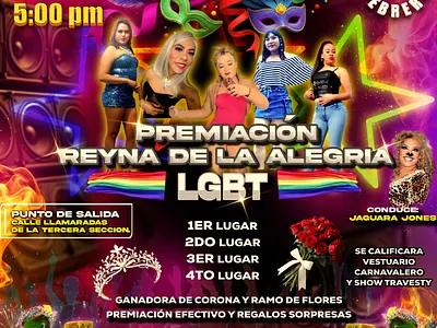 Flyer Carnaval 2026 Col.Unidad