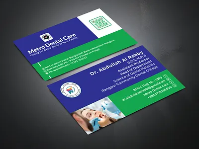 dental visiting card branding dental clinic blue business card dentist business card dentist business card design logo modern dental business card