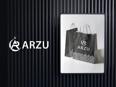 ARZU – Islamic Fashion Brand Logo Design | apparel branding brand identity brand logo clean design cultural design elegant logo fashion branding fashion logo islamic fashion logo logo concept logo design luxury logo minimal logo modern fashion modest fashion premium branding sophisticated logo typography logo visual identity