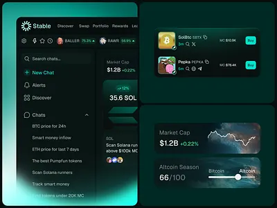AI Trading Chat design ui ui ux ui design uidesign uiux ux design uxdesign
