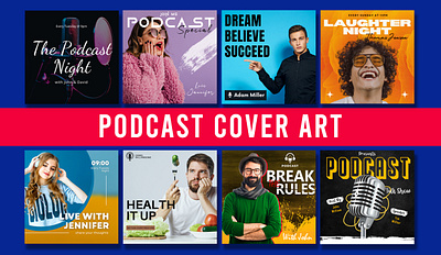 Podcast Cover Art adobe adobe photoshop banner design graphic design photoshop podcast podcast cover podcast cover art podcast design