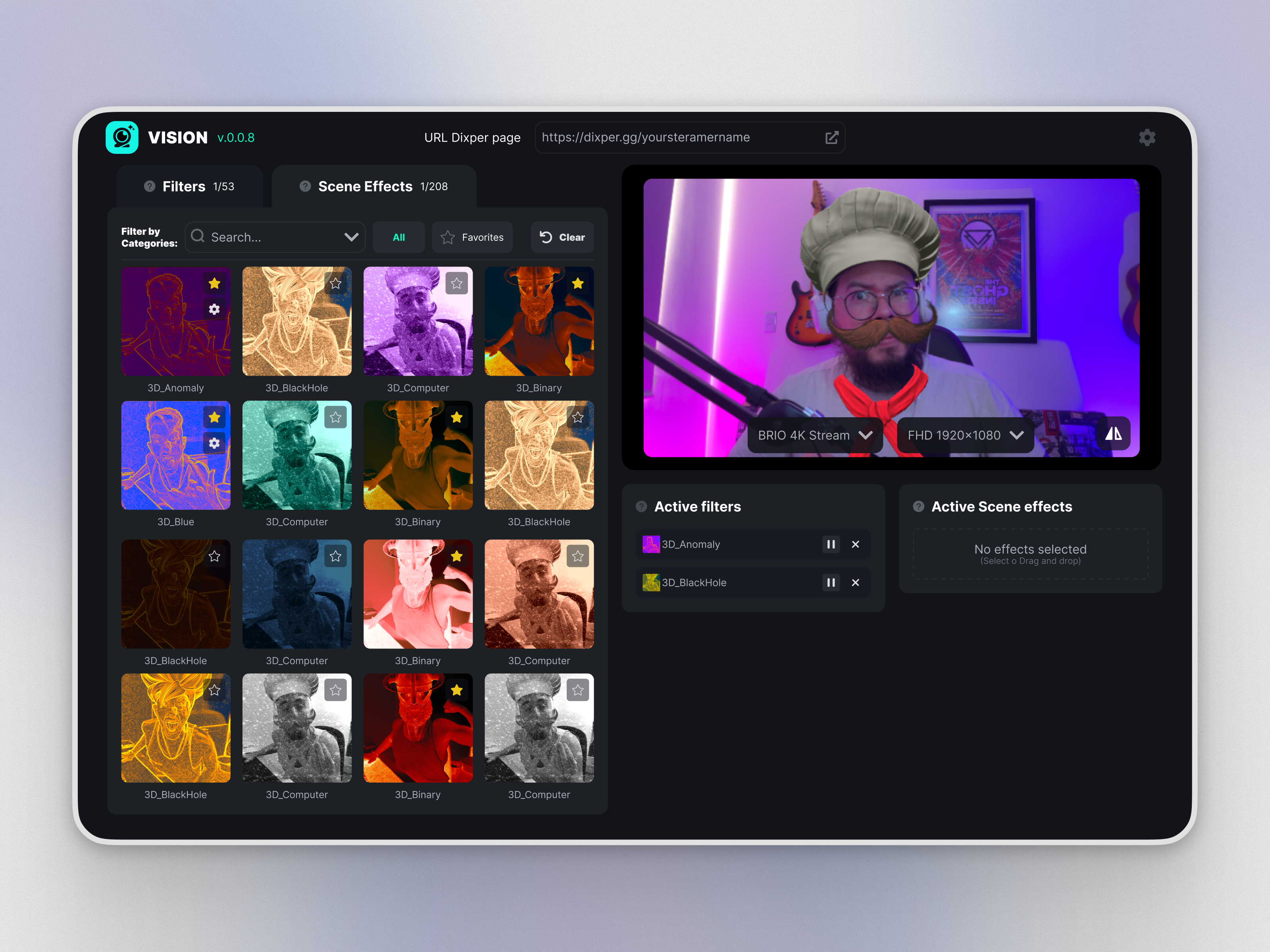 Dixper Vision 📸 Desktop App app design desktop graphic design minimal ui ux