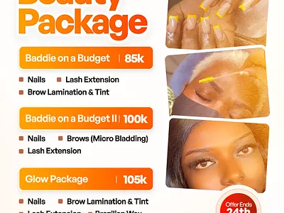 Lashes & Nail Technician Flyer Design branding business design flyer graphic design illustration logo motion graphics typography ui vector